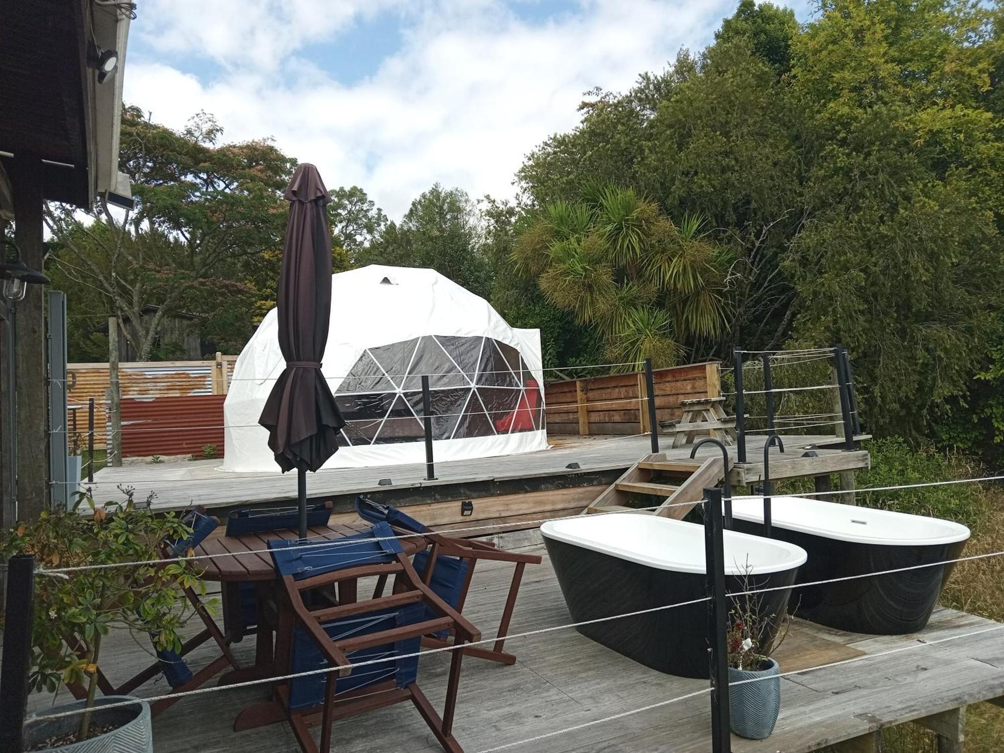 Oakridge Glamping Hotel Rotorua Exterior foto